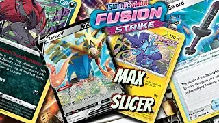 Toxtricity Deck Profile. W/ Zacian V & Zoroark. Pokemon TCG Online Gameplay. Fusion Strike