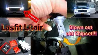 Светодиодные лампы Lasfit LCair H7 установлены на моем Kia Sedona 2019 года.