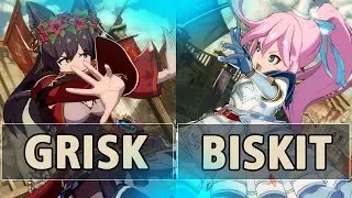 GBVSR:🔥Grisk (Nier) Vs Biskit (Charlotta Diamond Heart)🔥| High Level Gameplay.