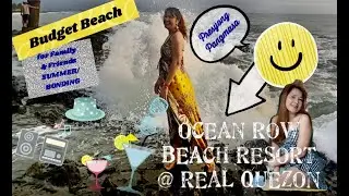 OCEAN ROW/ BEACH RESORT/ REAL QUEZON/ JAH PERA/ Summer/Philippines