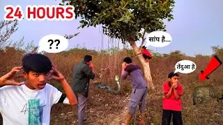 24 HOURS Jungle Survival 😱 | Saap 🐍 aur Tendua 🐆 ka Khauf!