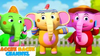 Hathi Raja + More Hindi Kid Songs By Acche Bache Channel
