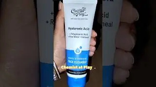 Chemist at Play Gentle and Hydrating Face Cleanser #innovist #chemistatplay #cleanser #dryskin