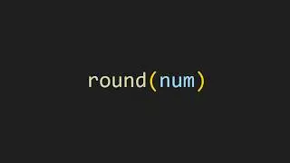 Recreating the round function from scratch in js