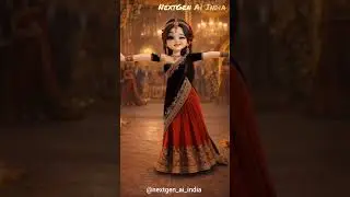 Cute Animated Girl Dance 💫 | Trending Reel #shorts  #youtubeshorts #viral
