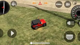 Modified Mahindra Thar!!😈 Indian car simulator 3D !! Android gameplay car 3D #gameing