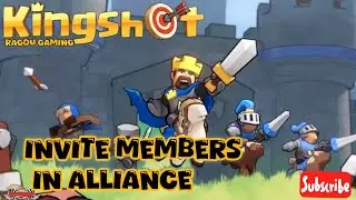 Как пригласить участников в свой альянс в игре Kingshot