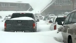 SIERRA BLIZZARD: Raw video of blizzard from Mammoth Mountain ski resort