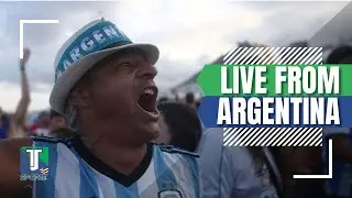 LIVE: Fans GATHER in Buenos Aires fan zone for Argentina's WC match AGAINST the Netherlands