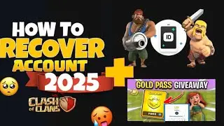 How to Recover Your Clash of Clans Account (Easy Guide!) + Gold Pass Giveaway 🎁