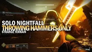 Solo Throwing Hammers Only Nightfall 