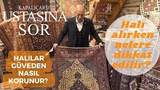 Halılar güveden nasıl korunur? USTASINA SOR #kapalıçarşı #grandbazaar