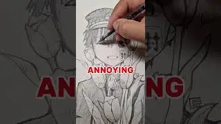 Do you struggle drawing the other eye? #artisthumor #art #artistlife #arttips