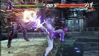 Tekken 7  Violet tech roll Death Combo
