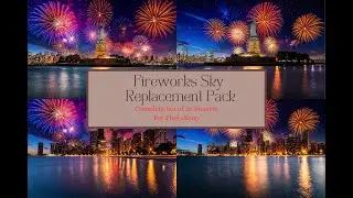 Fireworks Sky Replacement Pack Slideshow