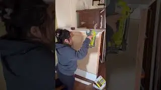 When open concept feels too open in a 90 year old house #diyprojects #homeimprovement #homereno