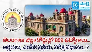 859 Jobs in Telangana District Courts | Salary, Qualification & Apply Process | Full Details | #jobs