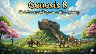Genesis 8 | The Olive Leaf  of Hope and a New Beginning | Bible narration  📖  #Hope #godspromises