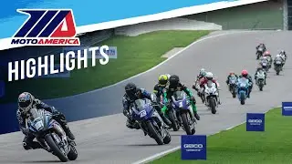 MotoAmerica REV'IT! Twins Cup Race 1 Highlights at Alabama 2023