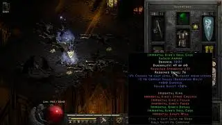 Diablo 2: Resurrected: Chaos Runs - Immortal King's Soul Cage