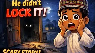 Musa Forgot to Lock the Door..What Happened Next 😱 | Kids #moralstory #bedtimetraditions #animation