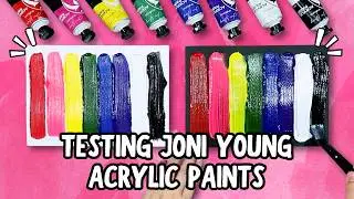Testing Joni Young Acrylic Paints | Useful Mixes for Beginners