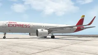 (1080p 60FPS) Iberia Express A321Neo II Landing at GVNP Nelson Mandela Airport