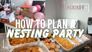 Nesting Party Instead Of Baby  Shower | Vlog | Nursing Organization
