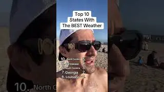 Top 10 States With The Best Weather