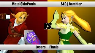 SBY Weekly #314 - MetalSkinPanic (Link) Vs. Rambler (Zelda) - Melee Losers Finals