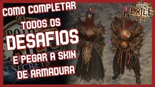 Guia de DESAFIOS para pegar a SKIN COMPLETA de armadura na mercenaries