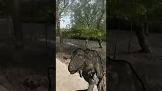 T- Rex chase | part 2 | Jurassic world Fan #shorts