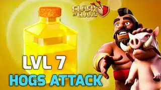 Learn Th 11 Mass hogs Attack- Clash Of Clans- Coc