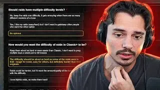 I Completed the Classic+ Survey...