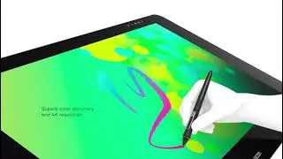 Wacom DTK2420K0 Cintiq Pro 24 Creative Pen Display &ndash; 4K Graphic Drawing Monitor with 8192 Pen...