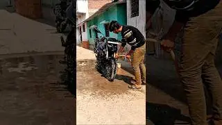 New Pulsar n160 washing bike dream Bike #n160 #pulsar #n250 #pulsarn160 #bikelover #shorts