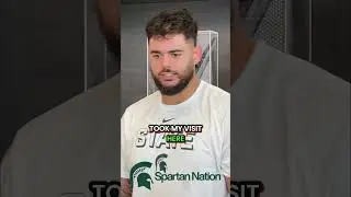 Michigan State OL Caleb Carter on How He Won the Role at Michigan State