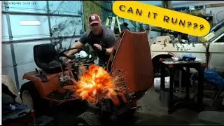 Kubota g1900 riding mower smoking up a storm. Diy repair. D722