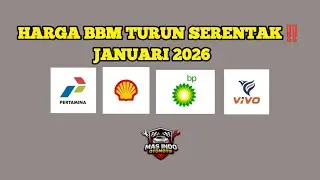 Januari 2026 BBM Turun Lagi? Ini Update Lengkap Semua SPBU di Indonesia