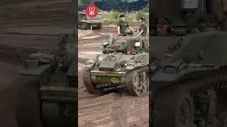 WW2 tanks On the Move! 🚗💨 #ww2 #tank #lighttank #sherman #military #vehicles #wot #army #history