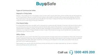 Buy Commercial Safes | High Quality Business Safes - Buy A Safe | Call Us1300 405 200