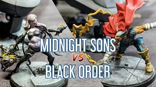 Marvel Crisis Protocol Battle Report Episode 79 - Black Order vs. Midnight Sons
