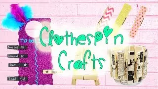 Clothespin Crafts | DIY Experiments | Popsicle Stick Ideas
