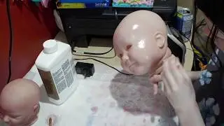 painting reborn dolls and chatting, plans for a new fantasy baby??