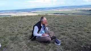 R05SOTA on the air from the R9U/SO-235 summit