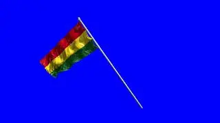 Bolivia Flag Left