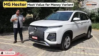 MG Hector Shine Pro - Most Value for Money Variant | Autogeek Group