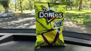 Doritos USA | Tangy Pickle | RE-RELEASE but my first taste.  How does it taste?