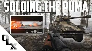 Hell Let Loose -  (Armoured Assault) Best Recon vehicle Solo on Foy map. [Puma]