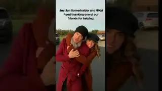 Nikki Reed and Ian Somerhalder at  Rancho Relaxo Farm